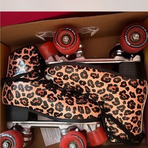 Impala Skate Leopard Print Roller Skates
